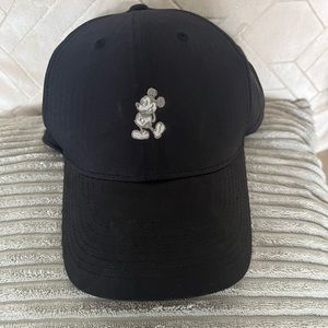 Disney Parks Nike Classic Mickey Dri-Fit Golf Baseball Hat Black Exclusive